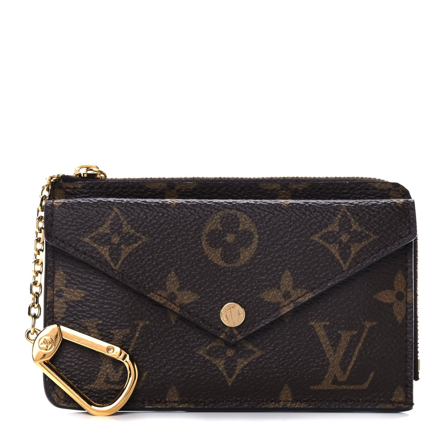 Louis Vuitton Monogram Recto Verso Card Holder Black 1 of 7