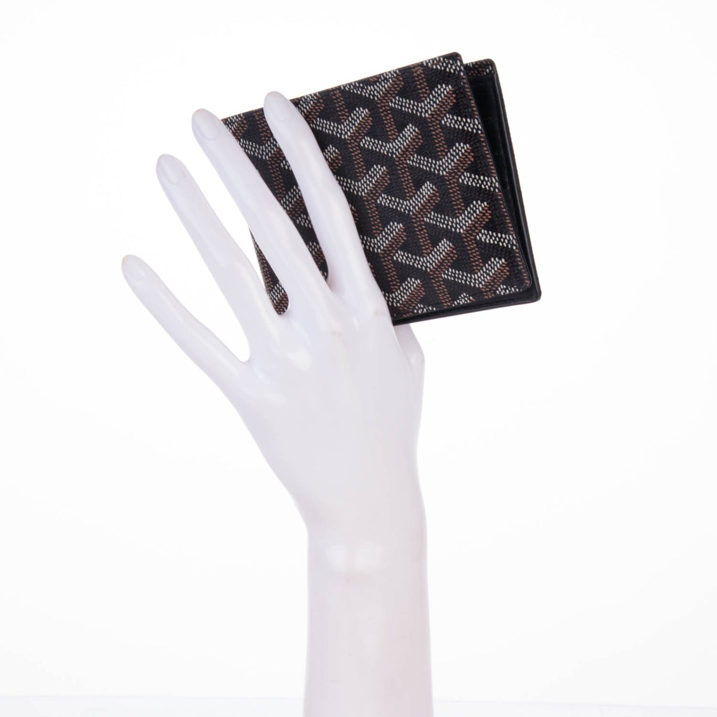 Goyardine Bi-Fold Wallet Black