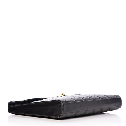 Chanel Caviar Quilted Briefcase Laptop Bag Black 4 of 15