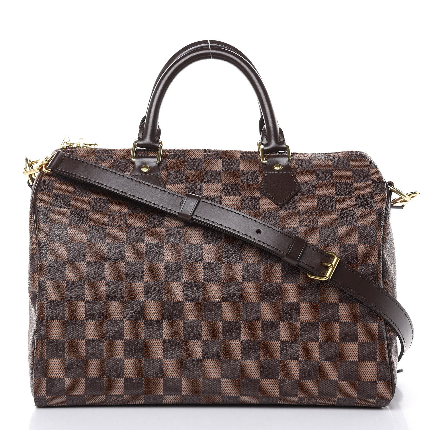 Louis Vuitton Damier Ebene Speedy Bandouliere 30 1 of 8