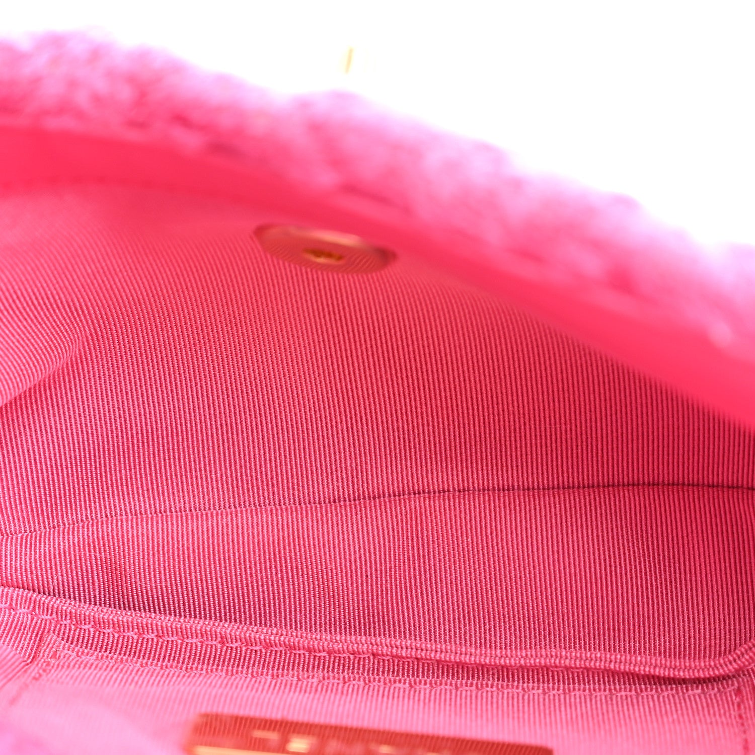 Chanel Tweed Quilted Chanel 19 Waist Bag Pink 4 of 9