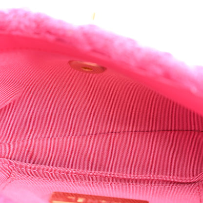 Chanel Tweed Quilted Chanel 19 Waist Bag Pink 4 of 9