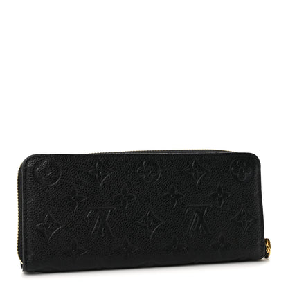 Louis Vuitton Empreinte Clemence Wallet Black 3 of 10