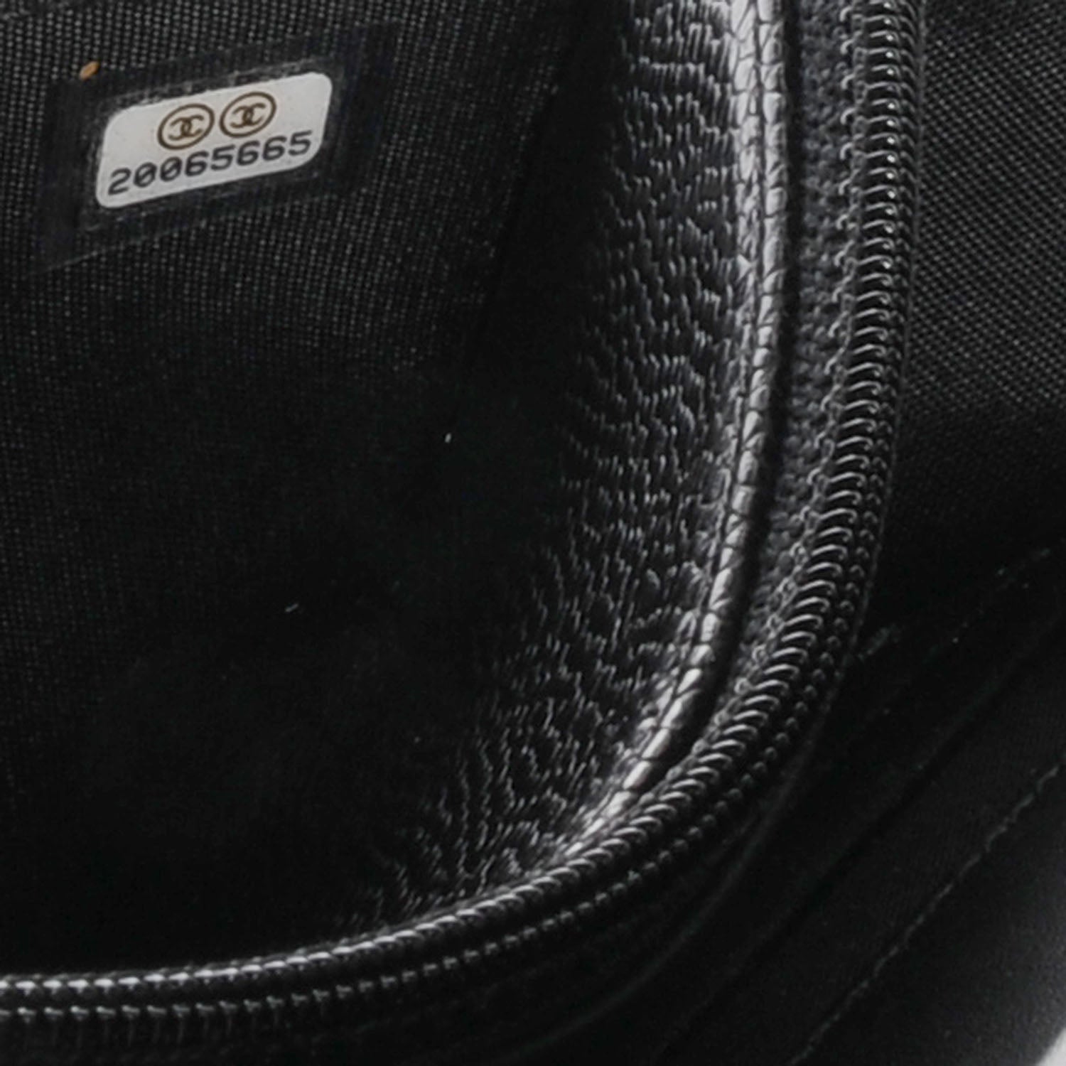Chanel Caviar Quilted Boy Wallet On Chain WOC Black 15 of 18