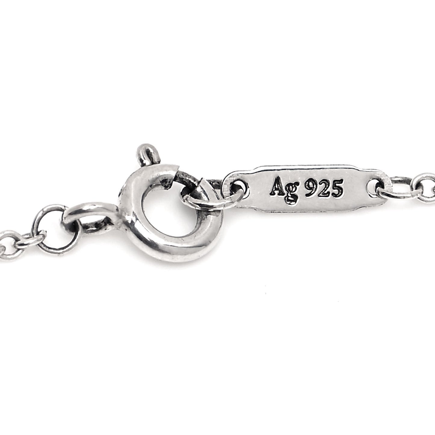 Sterling Silver T Two Single Chain Bracelet
