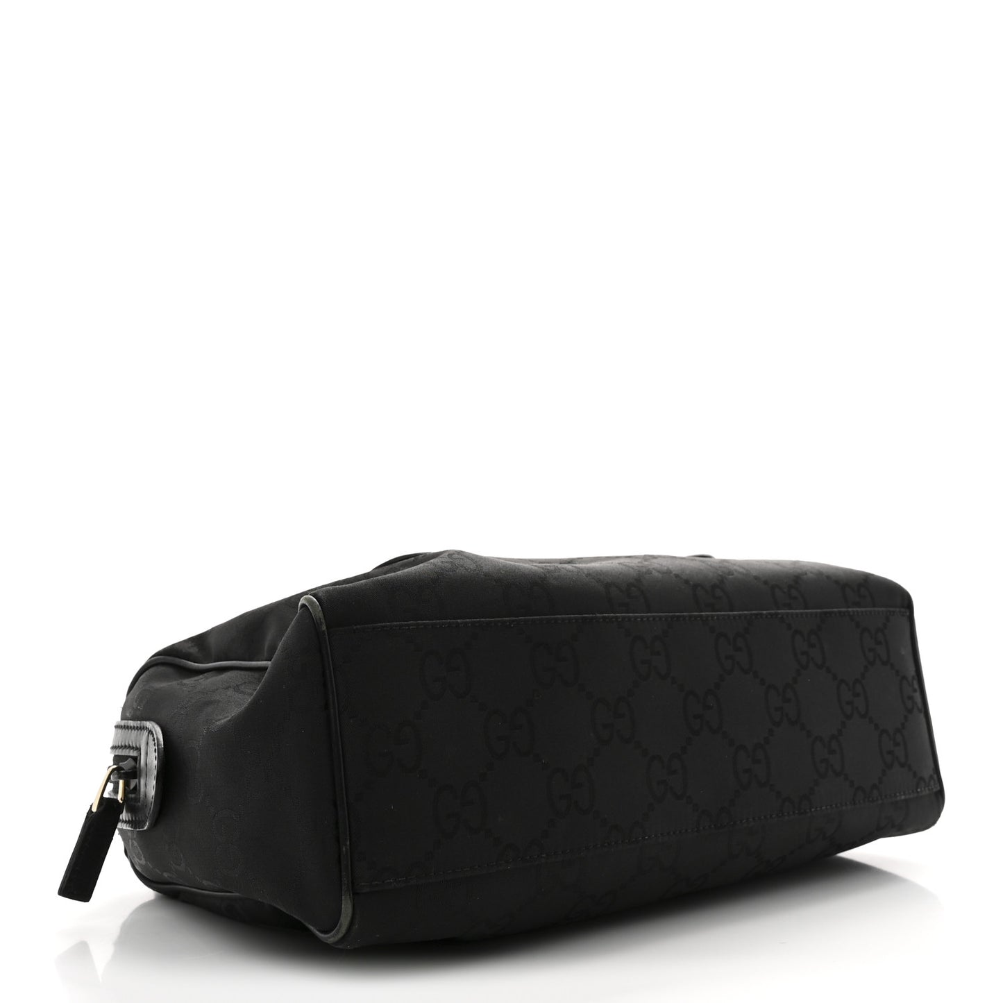 Nylon Monogram Small Boston Black
