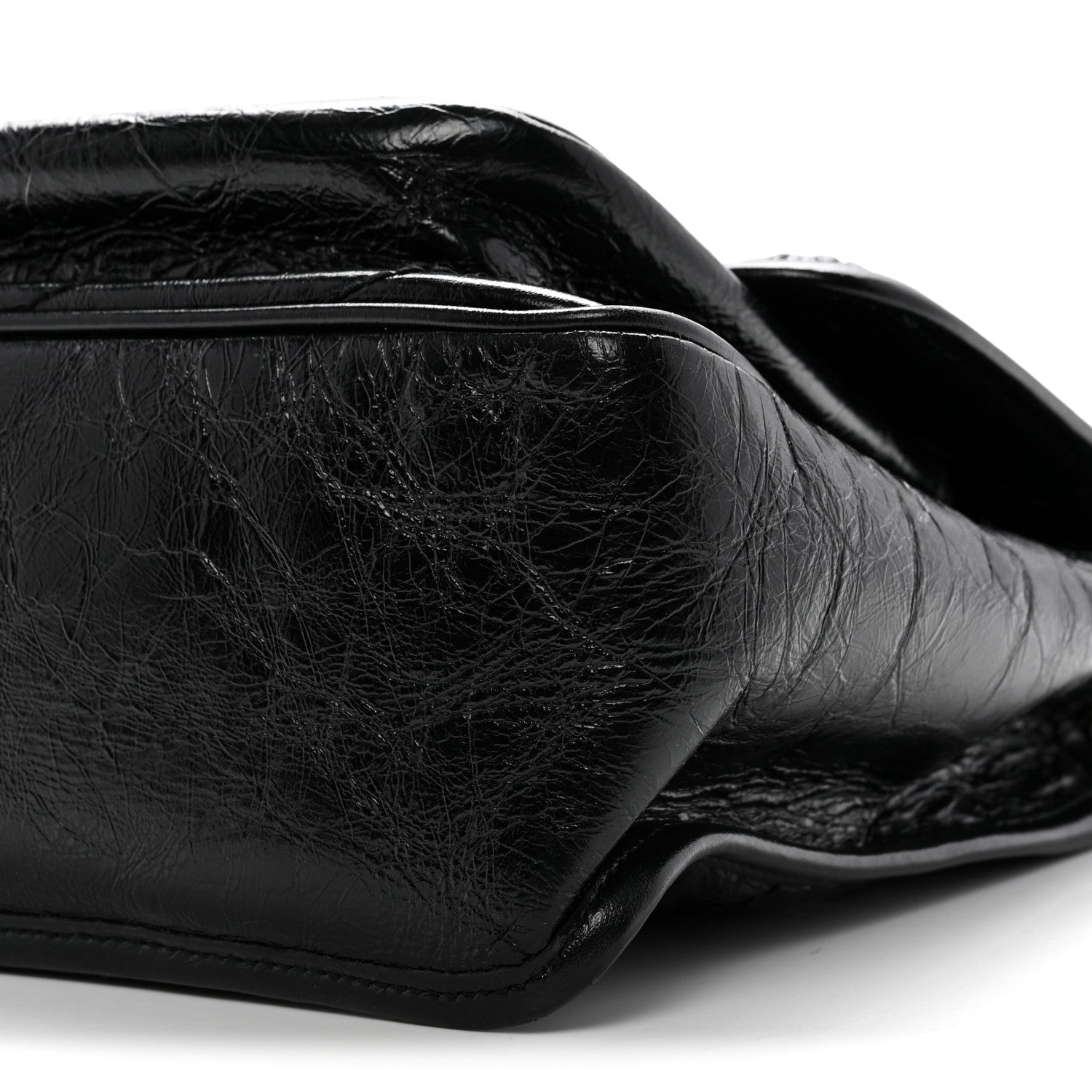 Saint Laurent Crinkled Calfskin Matelasse Monogram Medium Niki