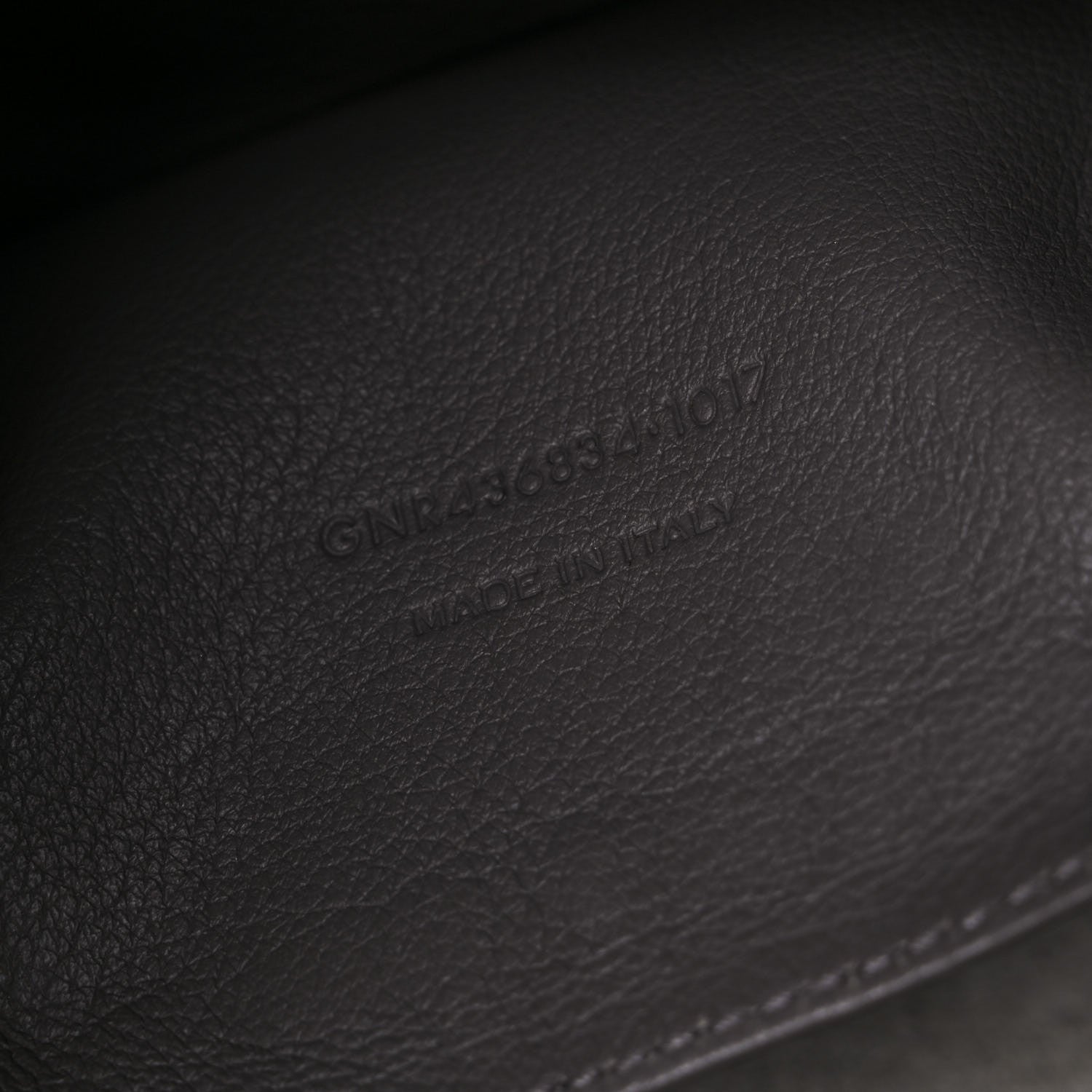 Saint Laurent Calfskin Suede Baby Monogram Downtown Cabas Grey 7 of 16