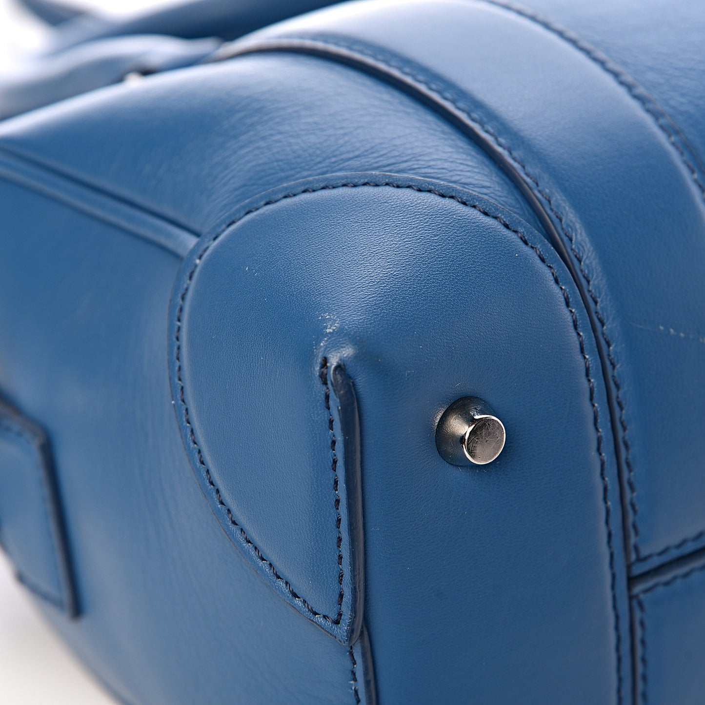 Calfskin Micro Lucrezia Blue