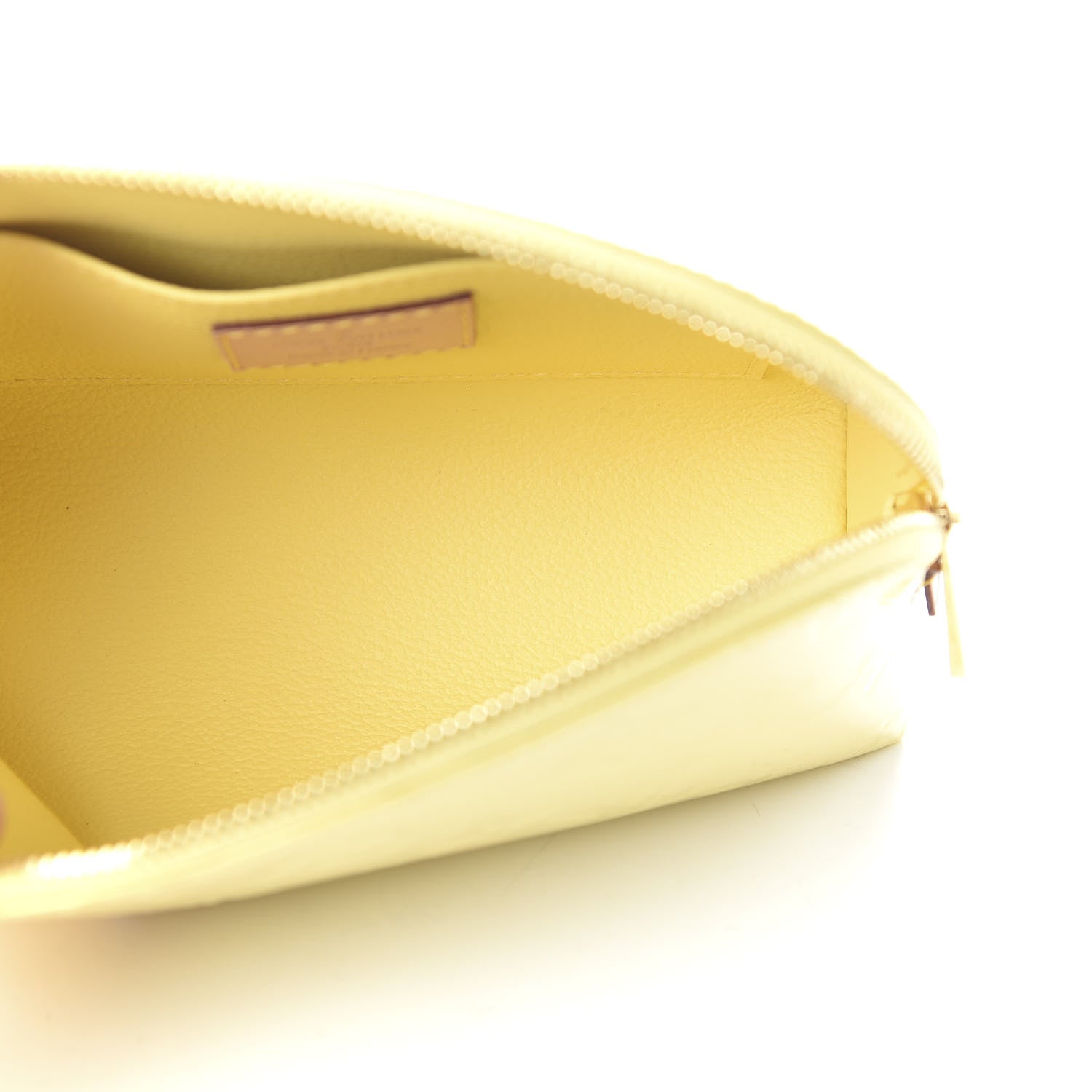 Louis Vuitton Vernis Cosmetic Pouch Citrine 5 of 9