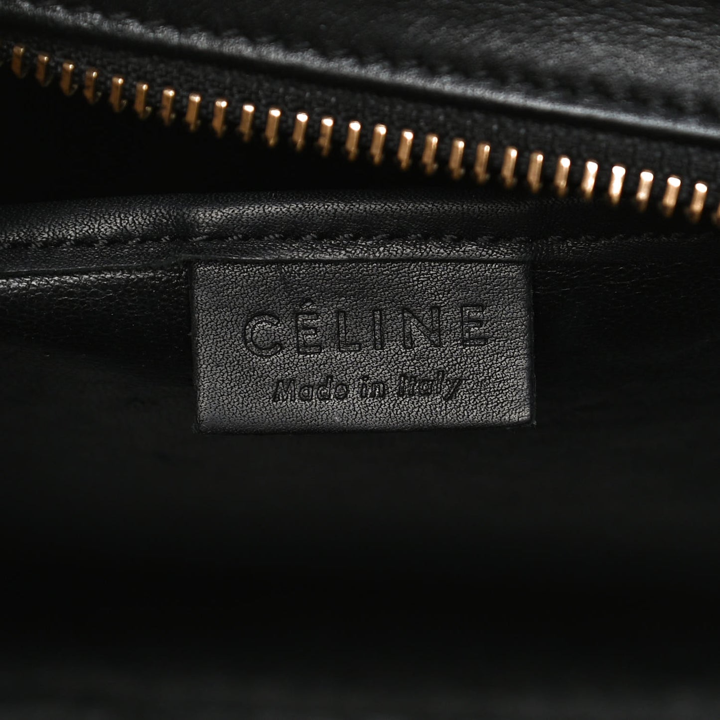 Smooth Calfskin Nano Luggage Black