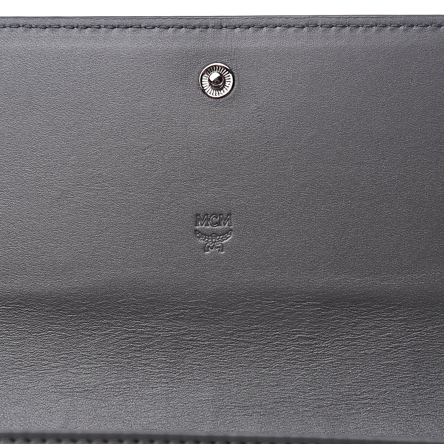 Visetos Large Tri-Fold Flap Wallet Phantom Grey