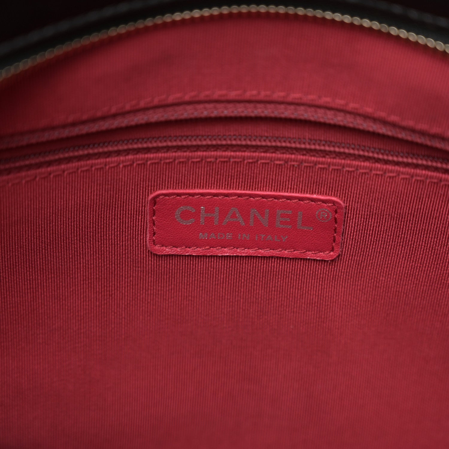Chanel Aged Calfskin Quilted Large Gabrielle Shopping Tote Black 7 of 12