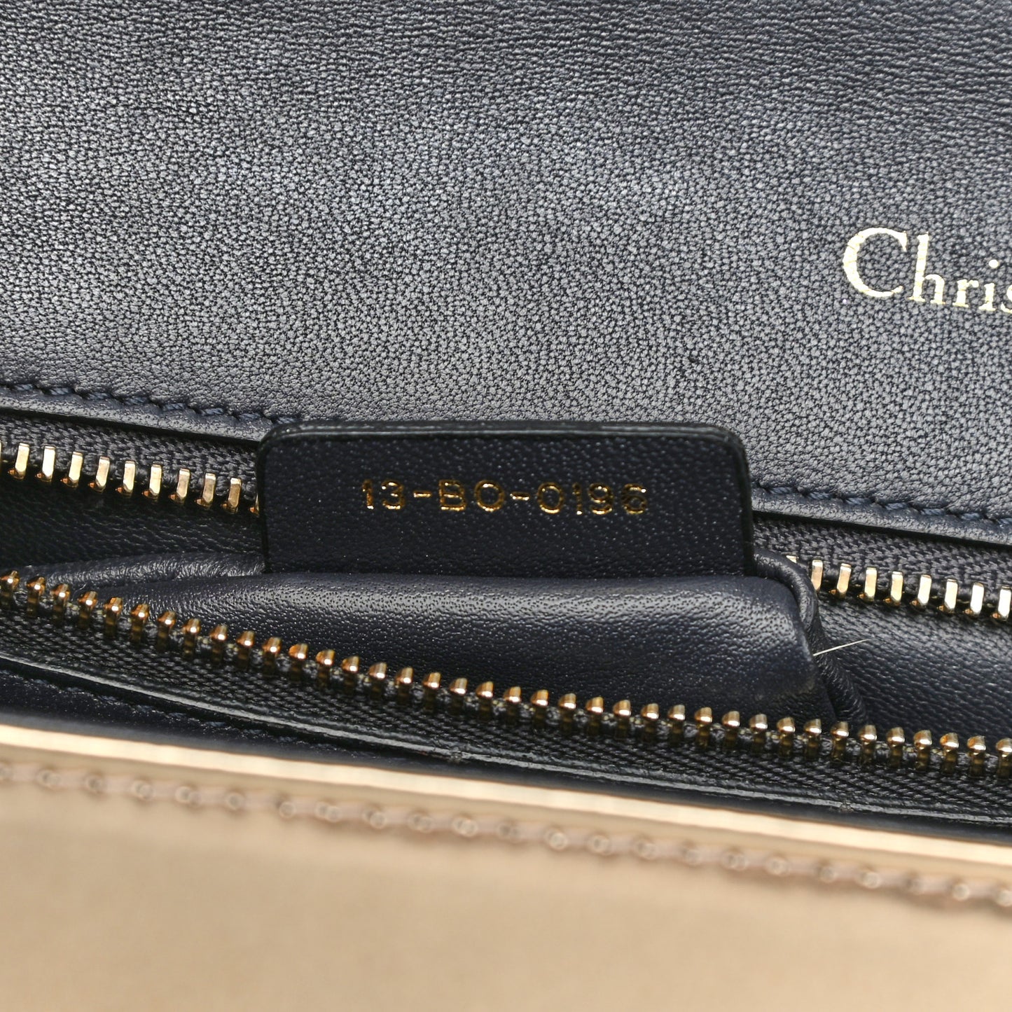 Metallic Patent Micro-Cannage Medium Diorama Flap Bag Gold