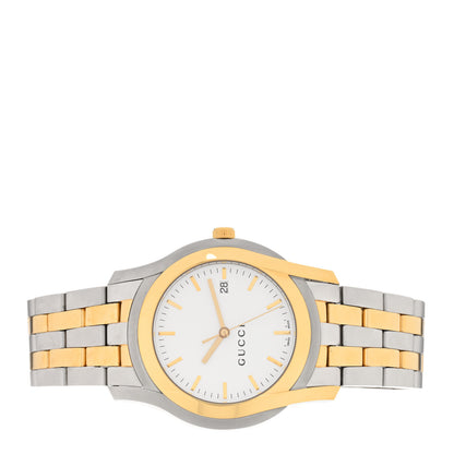 Gucci Stainless Steel 38mm 5500XL Two Tone Quartz Watch 2 of 4