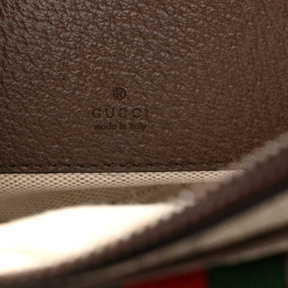Gucci GG Supreme Monogram Web Mini Ophidia Bag Beige Ebony 6 of 10