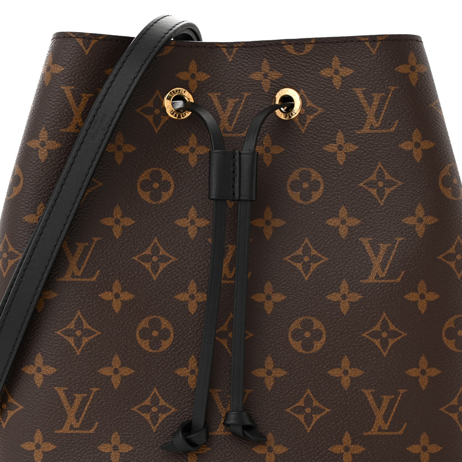 Louis Vuitton Monogram Neonoe MM Black 6 of 8