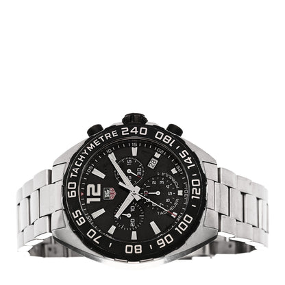 Tag Heuer Stainless Steel 41mm Formula 1 Chronograph Quartz Watch Black CAZ1110 2 of 4