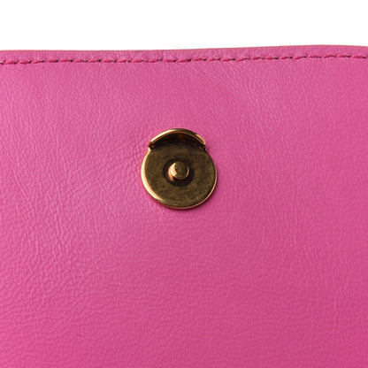 Balenciaga Signature Grained Calfskin Logo Print Ville Day Bag XS Rose Bubblegum Black 10 of 10
