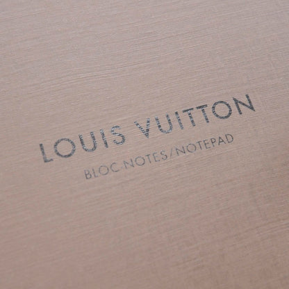 Louis Vuitton Monogram Cover Bloc A4 Agenda w Notepad 7 of 9