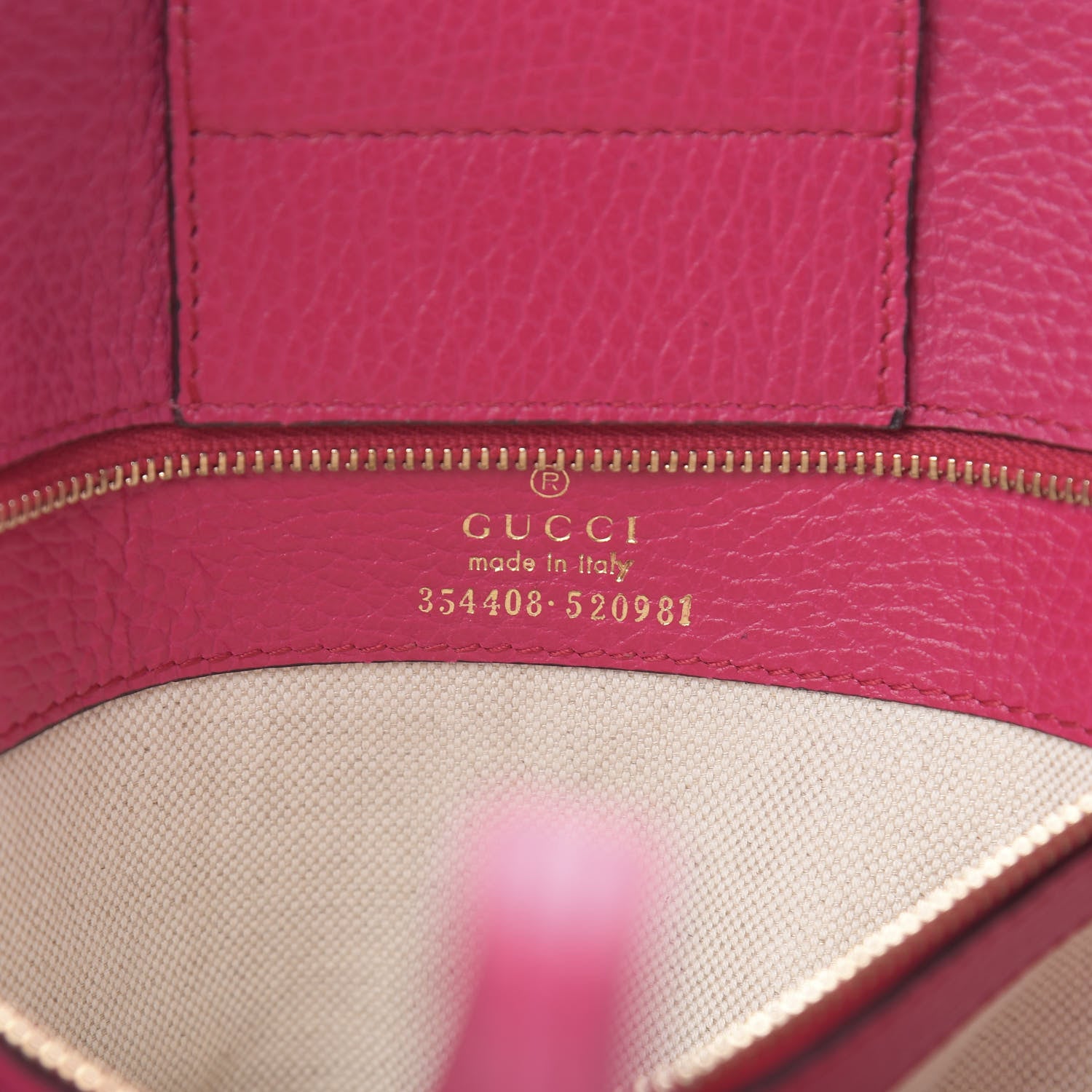Gucci Dollar Calfskin Small Swing Tote Blossom 6 of 11