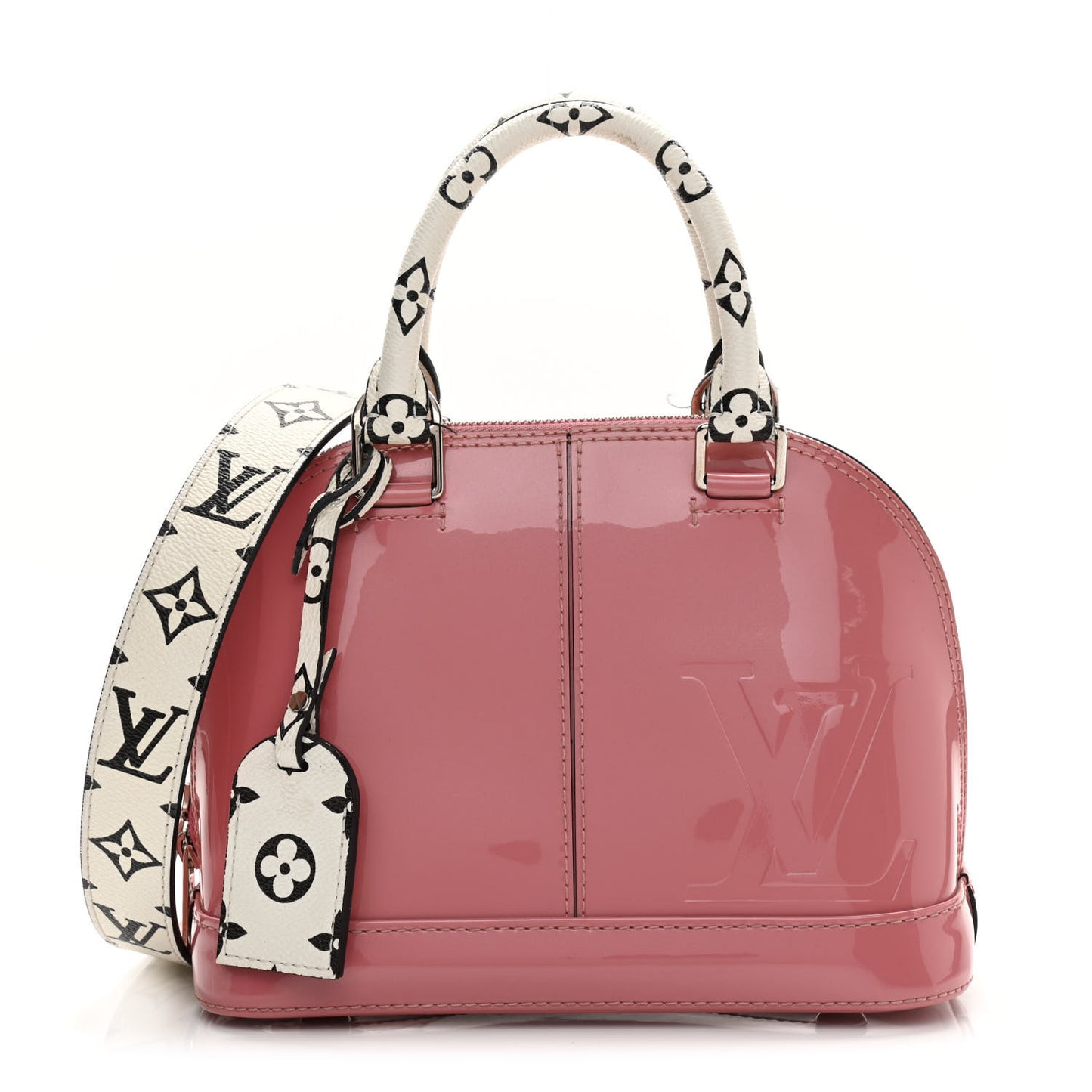 Patent Monogram Alma BB Rose Blush