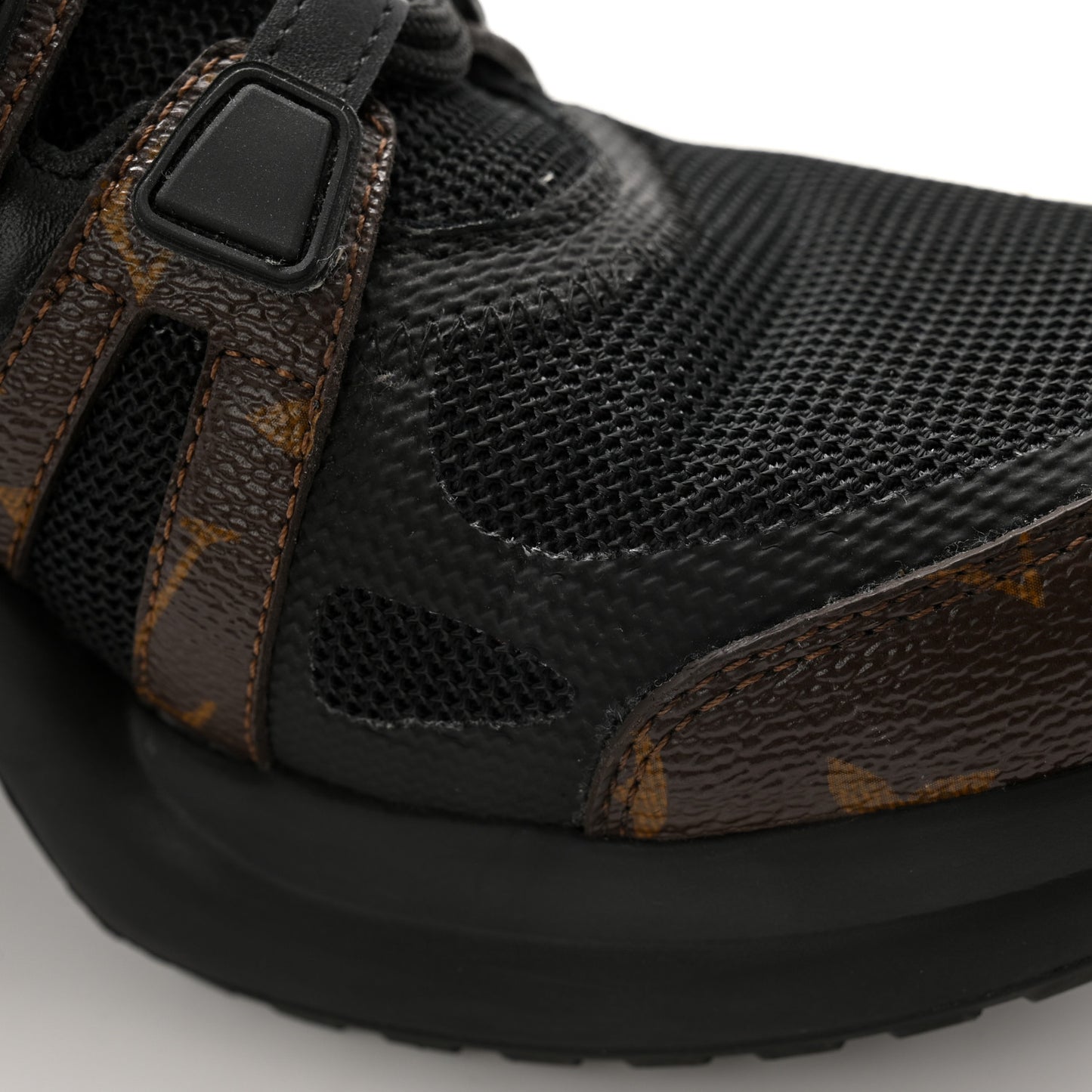 Calfskin Patent Monogram LV Archlight Sneakers 39 Black