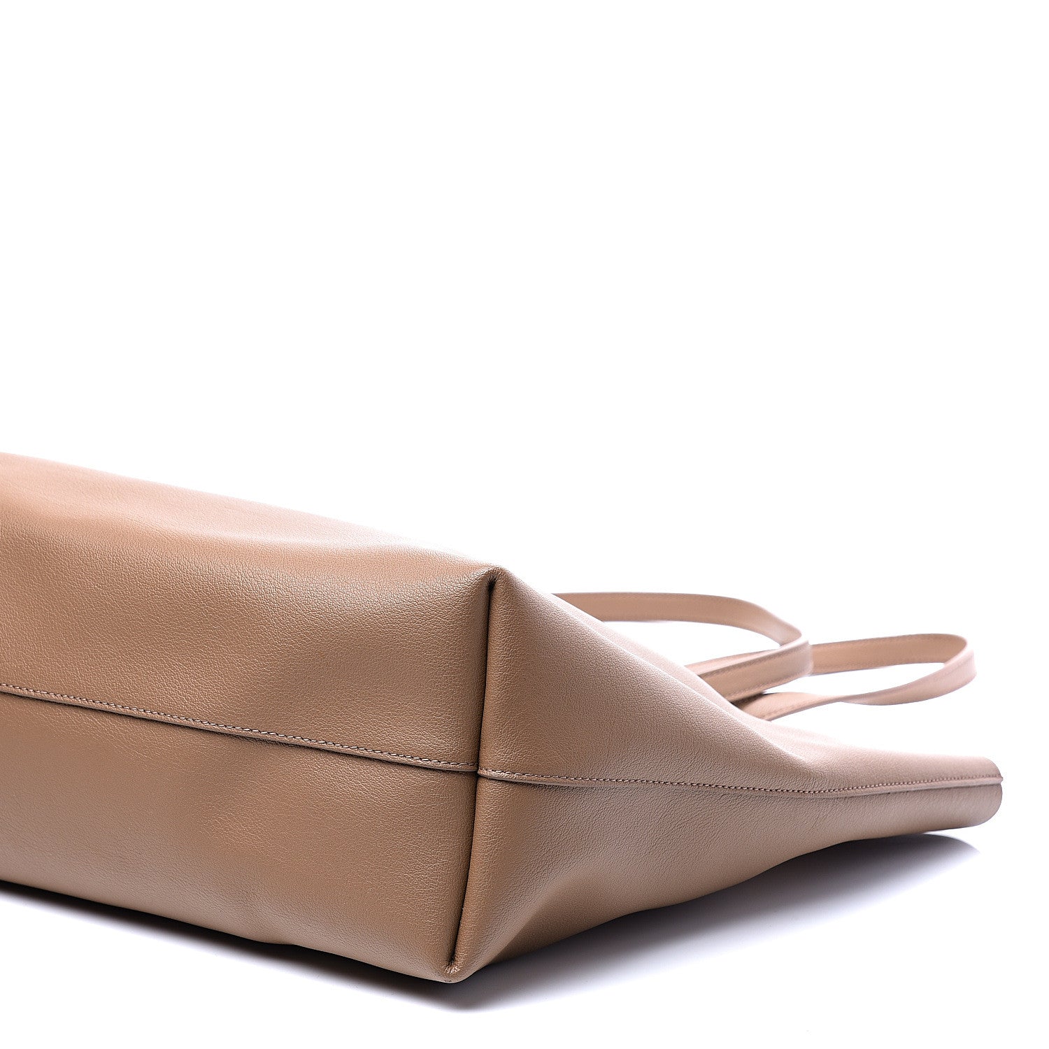 Saint Laurent Calfskin Large Shopping Tote Light Taupe 9 of 12
