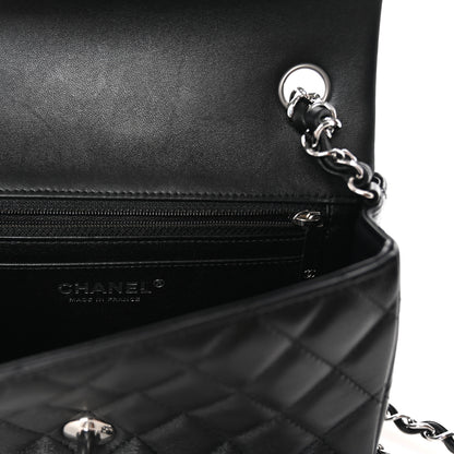 Chanel Lambskin Quilted Mini Rectangular Flap Black 6 of 10