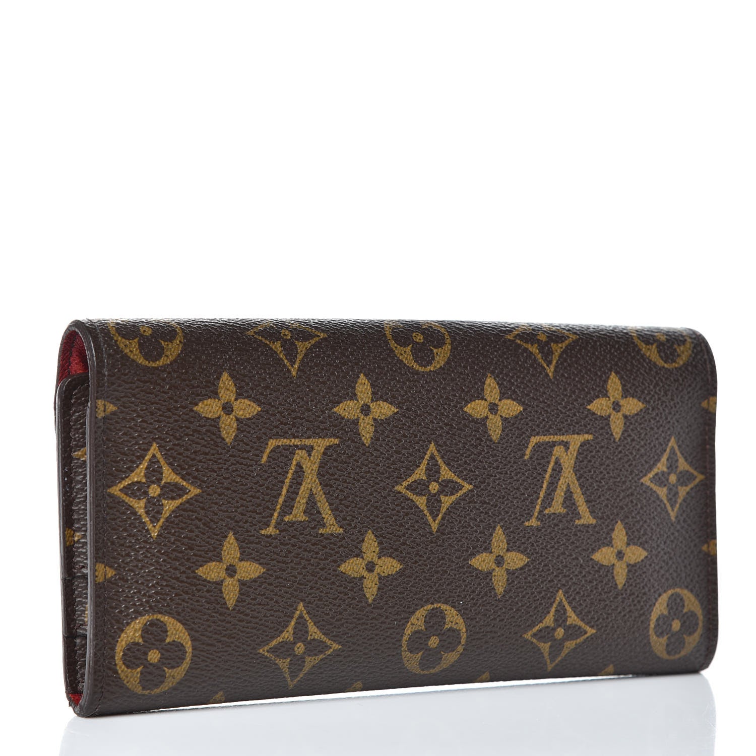 Louis Vuitton Monogram Josephine Wallet Red 3 of 12