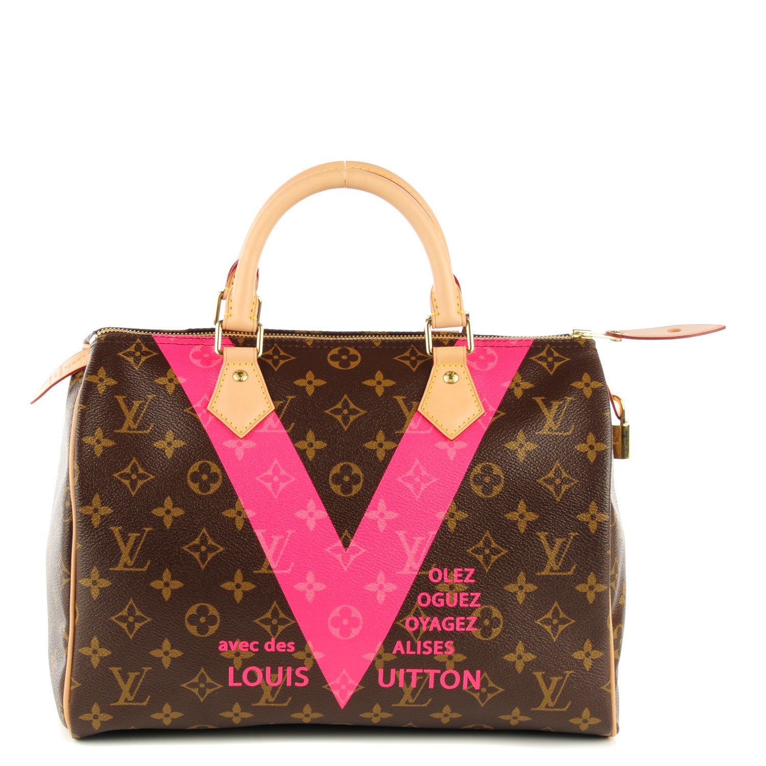 Louis Vuitton Monogram Speedy 30 V Grenade 1 of 7