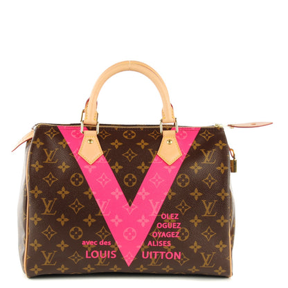 Louis Vuitton Monogram Speedy 30 V Grenade 1 of 7