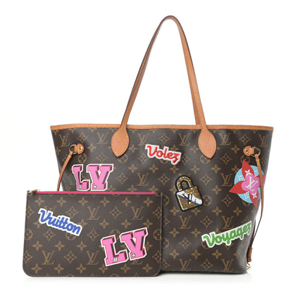 Louis Vuitton Monogram Travel Stickers Neverfull MM 1 of 10