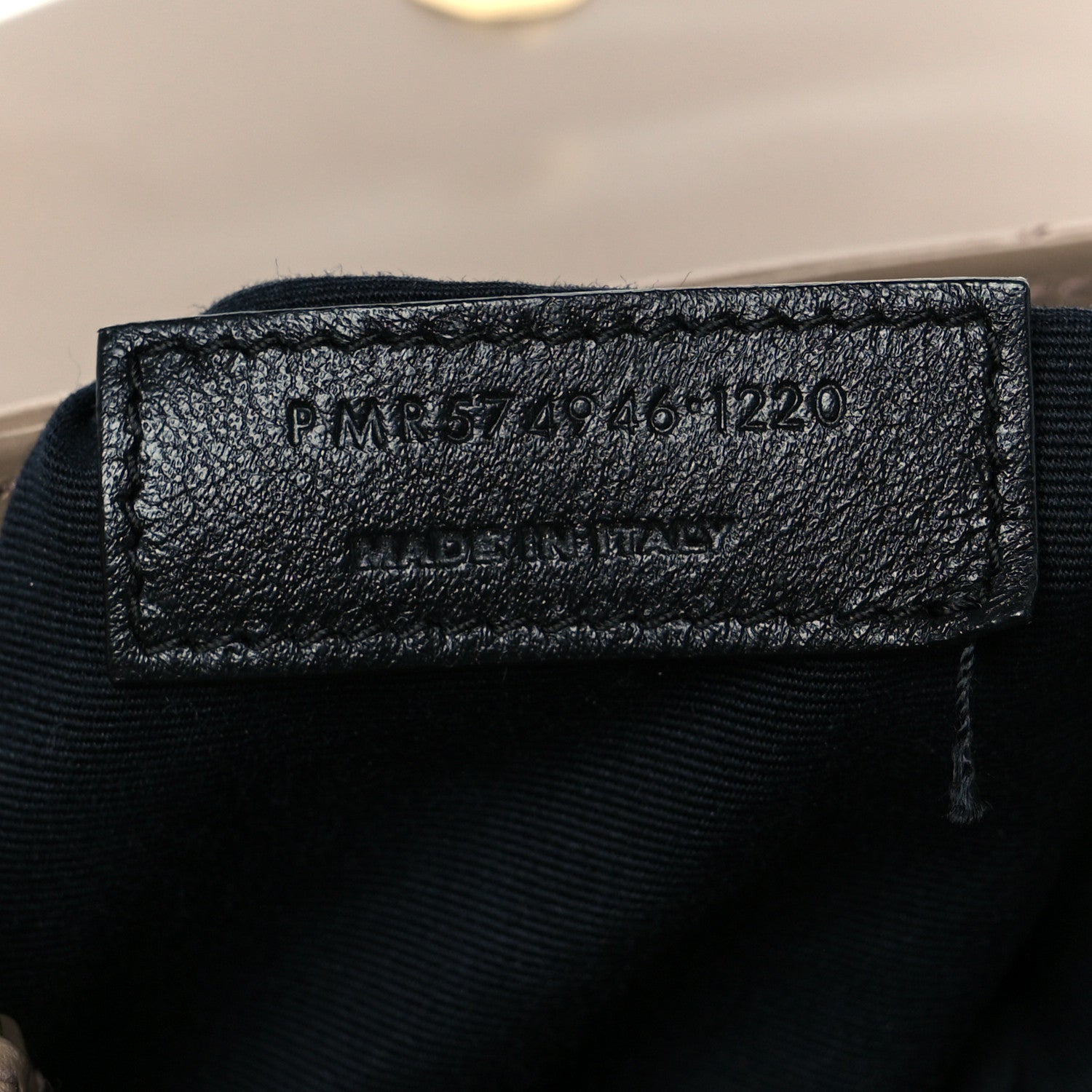 Saint Laurent Calfskin Y Quilted Monogram Medium Loulou Chain Satchel Dark Latte 8 of 11