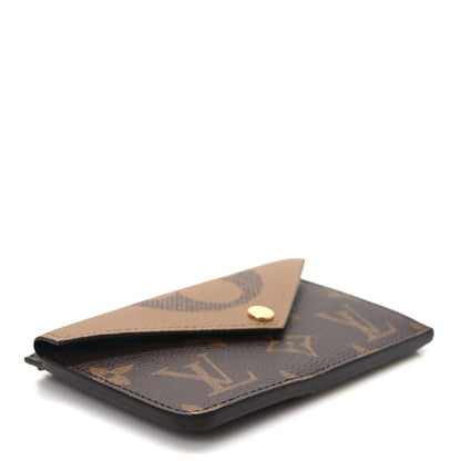 Louis Vuitton Reverse Monogram Recto Verso Card Holder Brown 4 of 9