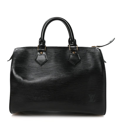 Louis Vuitton Epi Speedy 25 Black 1 of 11