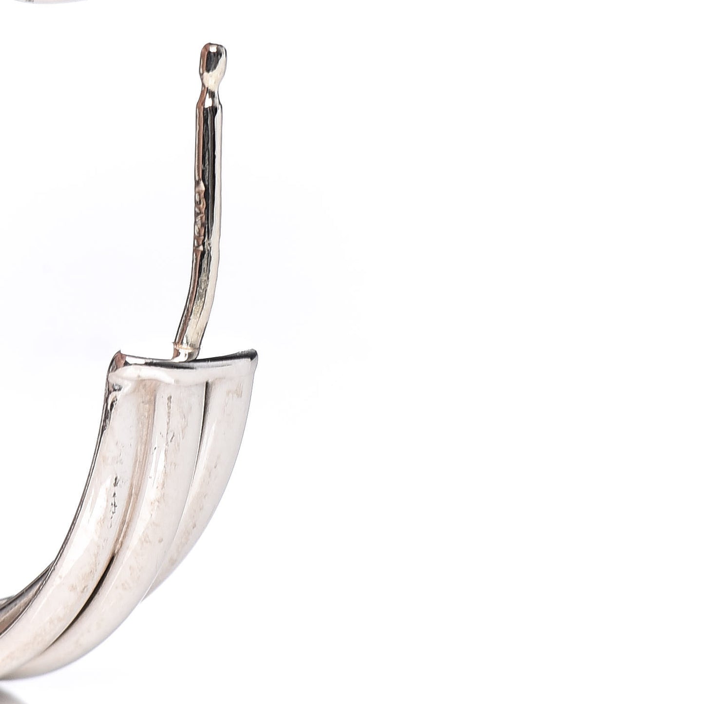 Sterling Silver Melody Hoop Earrings
