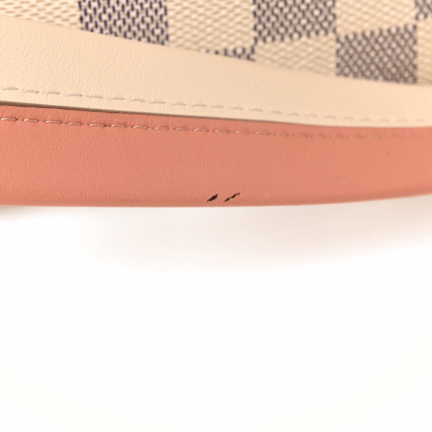 Louis Vuitton Damier Azur Braided Neonoe MM Peach Cream 11 of 12