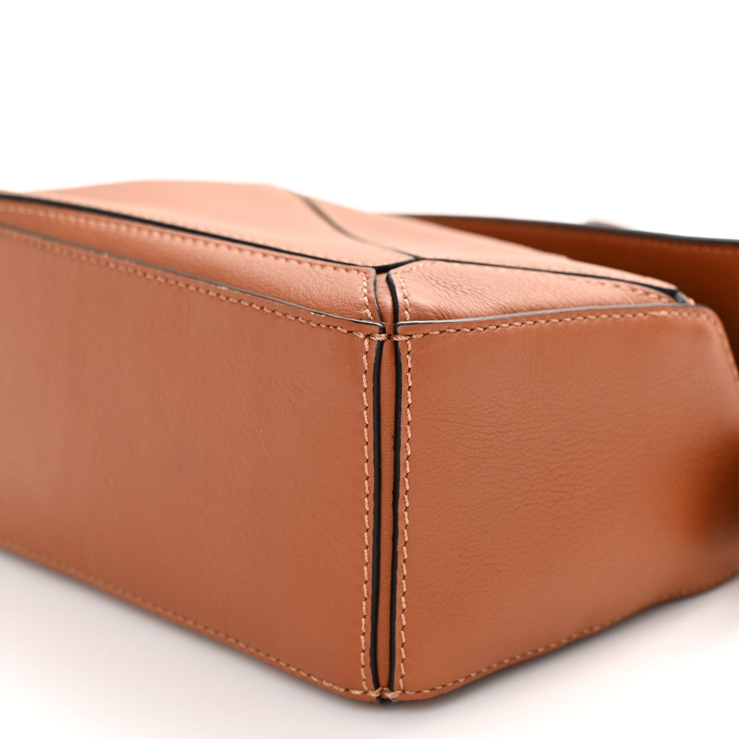 Calfskin Mini Puzzle Bag Tan