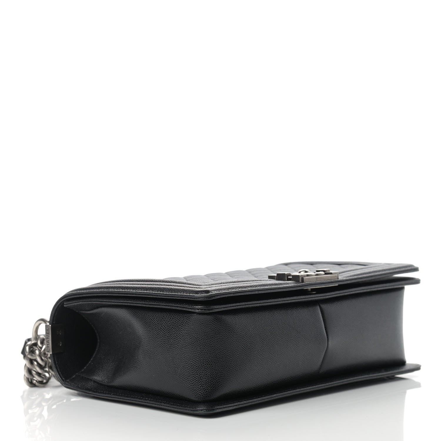 Chanel Caviar Quilted New Medium Boy Flap Black 4 of 10
