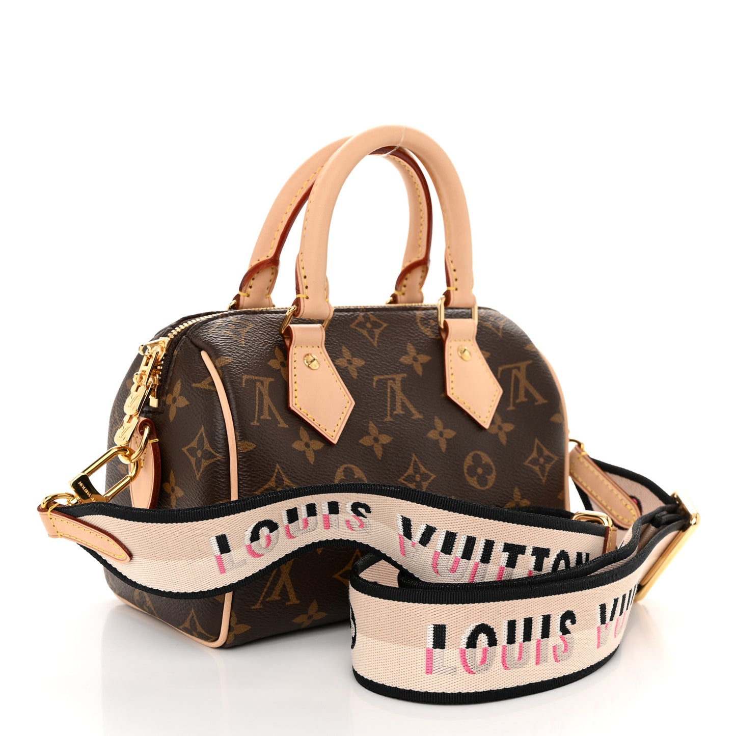 Monogram Speedy Bandouliere 20 Black