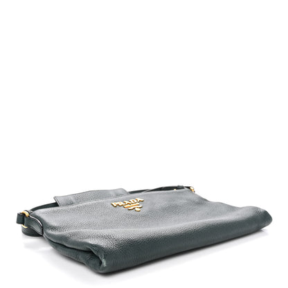 Prada Vitello Phenix Zip Crossbody Bag Smeraldo 4 of 10