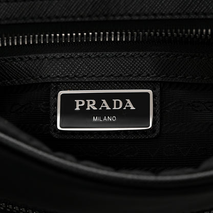 Prada Tessuto Nylon Saffiano Re-Edition 2005 Shoulder Bag Black 5 of 10