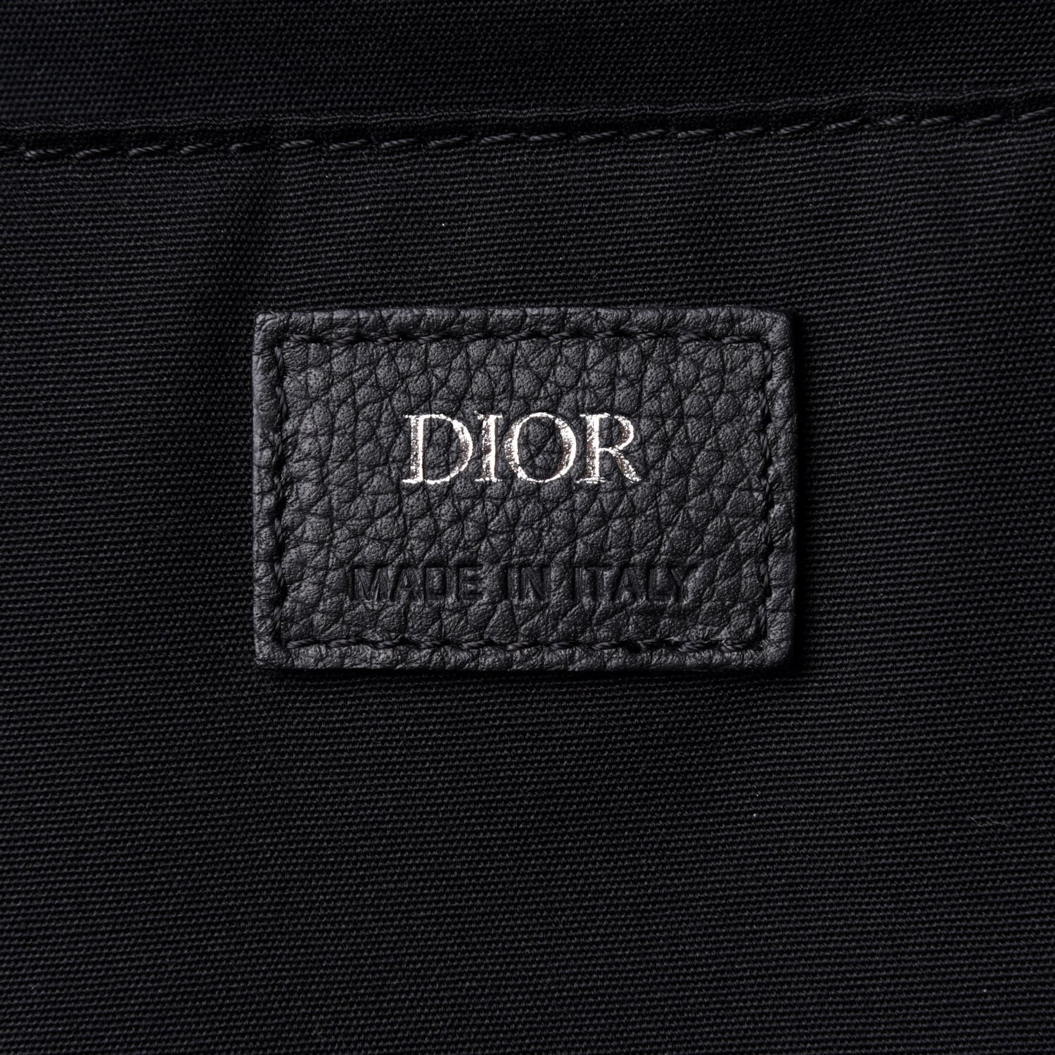 Christian Dior Oblique Calfskin Rider Backpack Beige Black 5 of 9