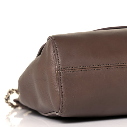 Mulberry Natural Calfskin Medium Lily Flap Clay 6 of 9