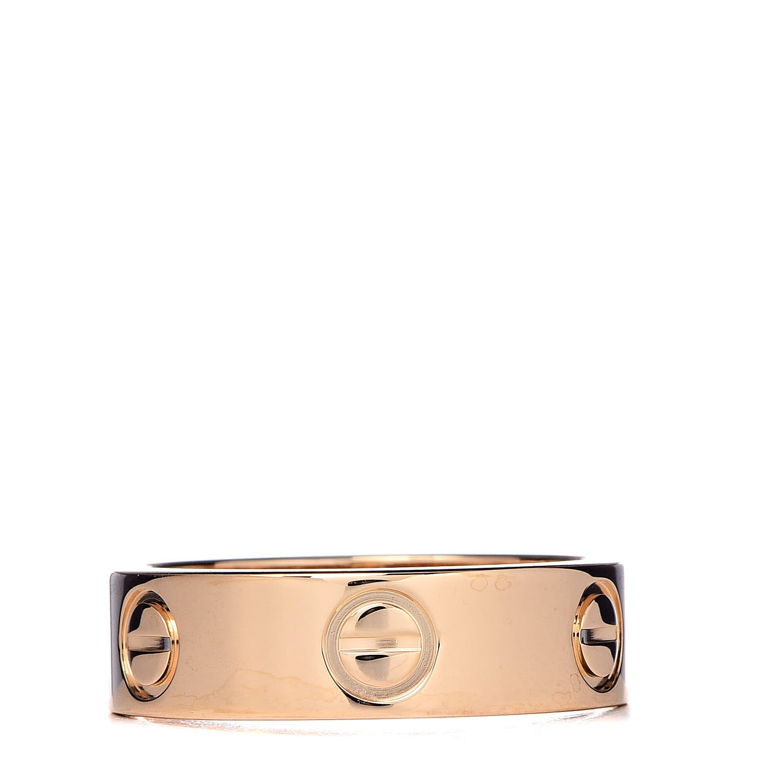 Cartier 18K Yellow Gold 5.5mm LOVE Ring 52 6 3 of 4