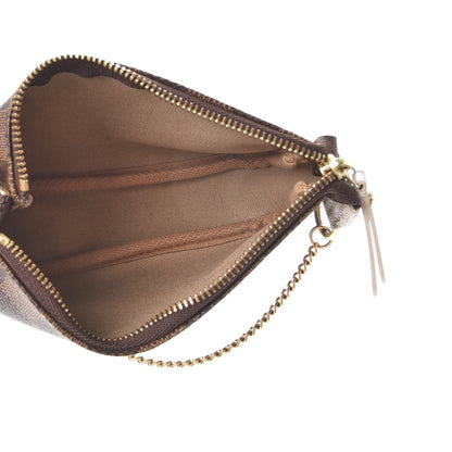 Louis Vuitton Damier Ebene Trunks and Locks Mini Pochette Accessories 5 of 7