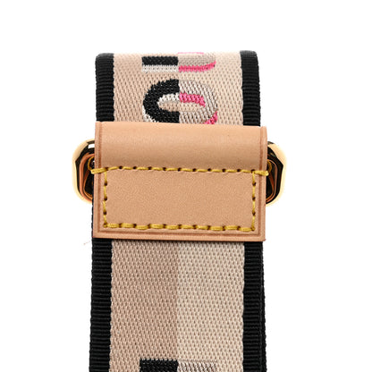 Louis Vuitton Jacquard Speedy Bandouliere 20 Shoulder Strap Black 3 of 4
