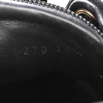 Louis Vuitton Suede Monogram Run Away Sneakers 36.5 Black 8 of 9