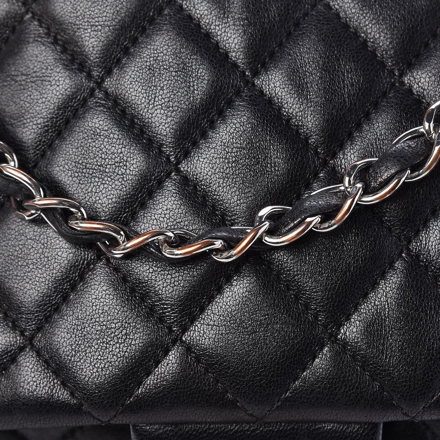 Chanel Calfskin Quilted Large Urban Spirit Backpack Black 10 of 10